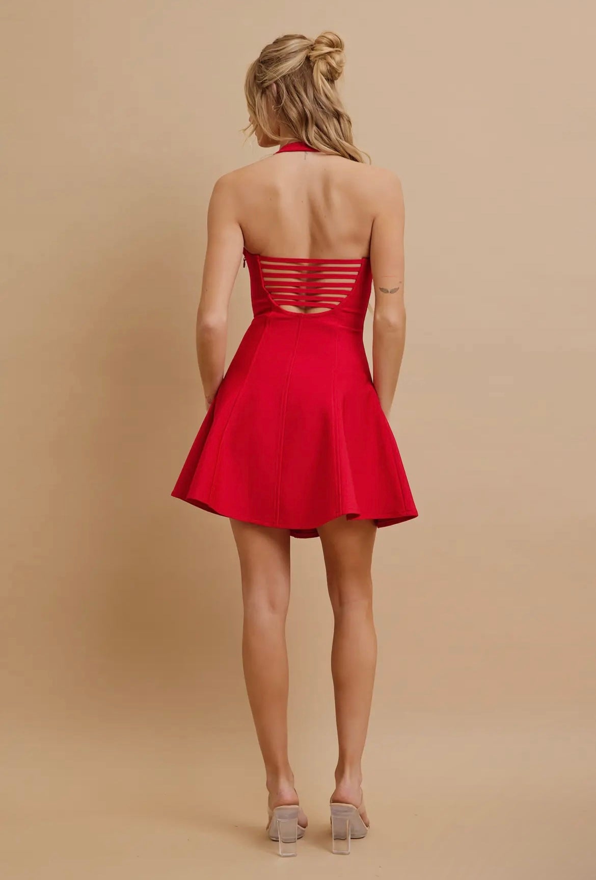 Hibiscus Bandage Halter Dress *ships same-day* Coconut & Caviar Fashion Hibiscus Bandage Halter Dress *ships same-day* Coconut & Caviar Fashion