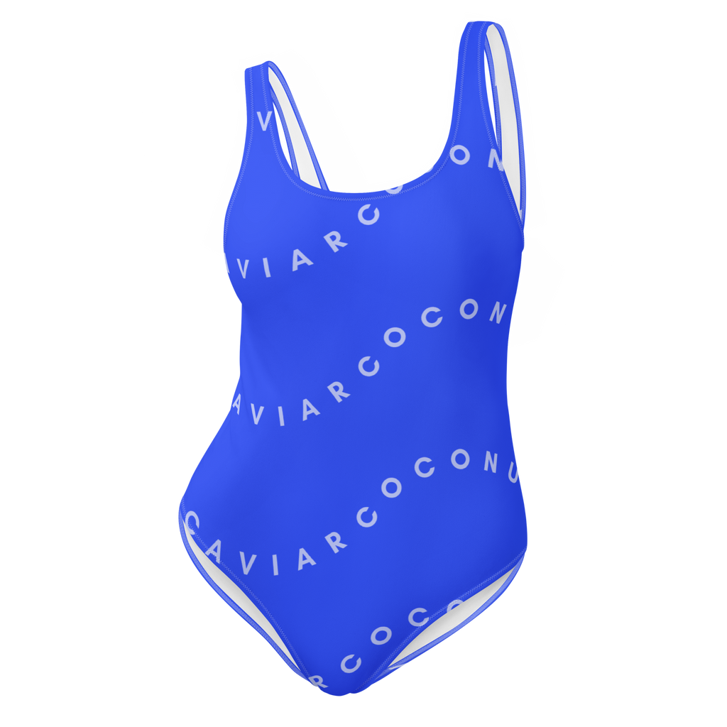 Sail Blue - One-Piece Logo Swimsuit