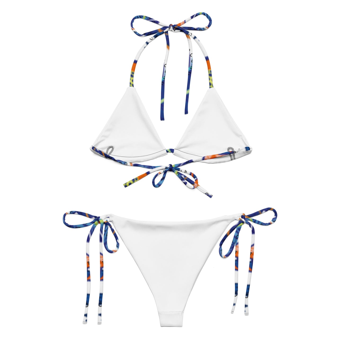 Tropical Flower String Bikini