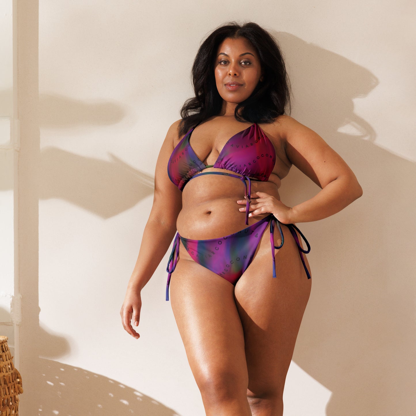Tropical Rain String Bikini