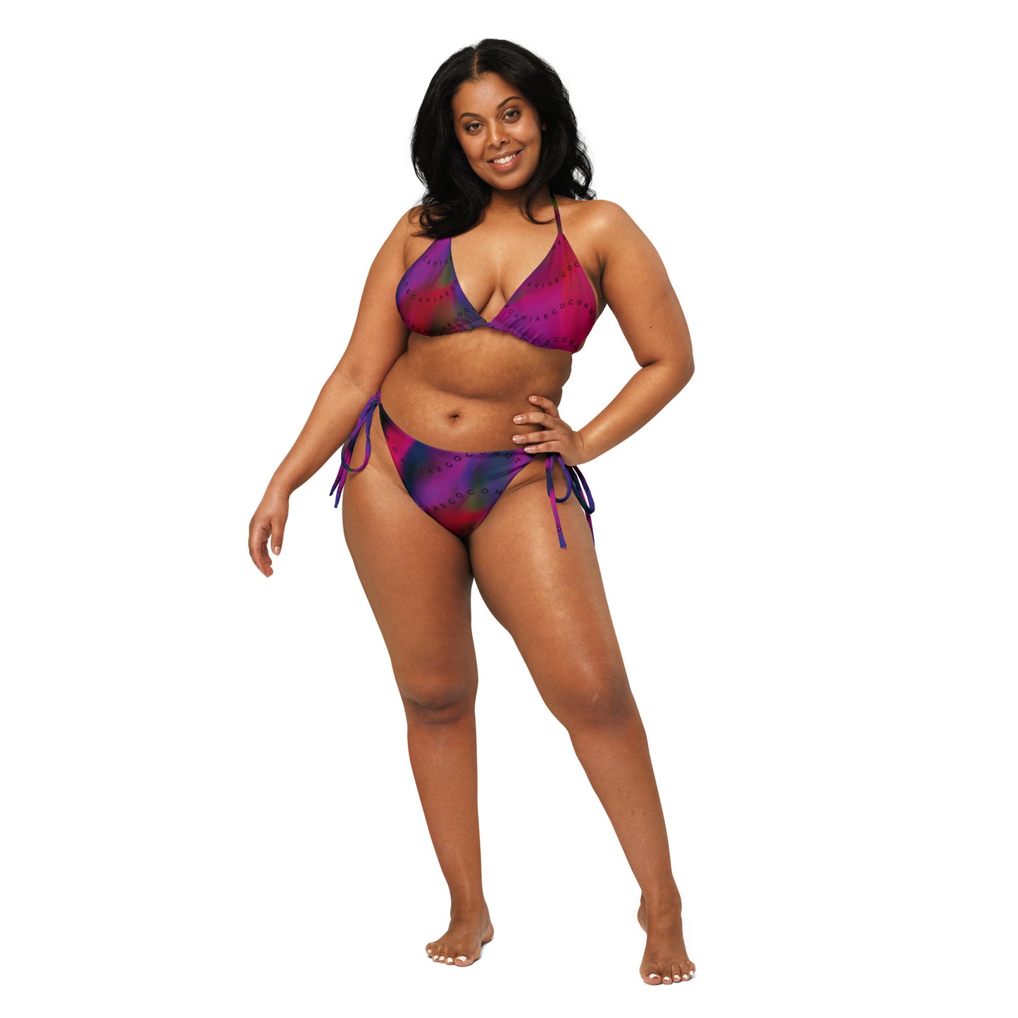 Tropical Rain String Bikini