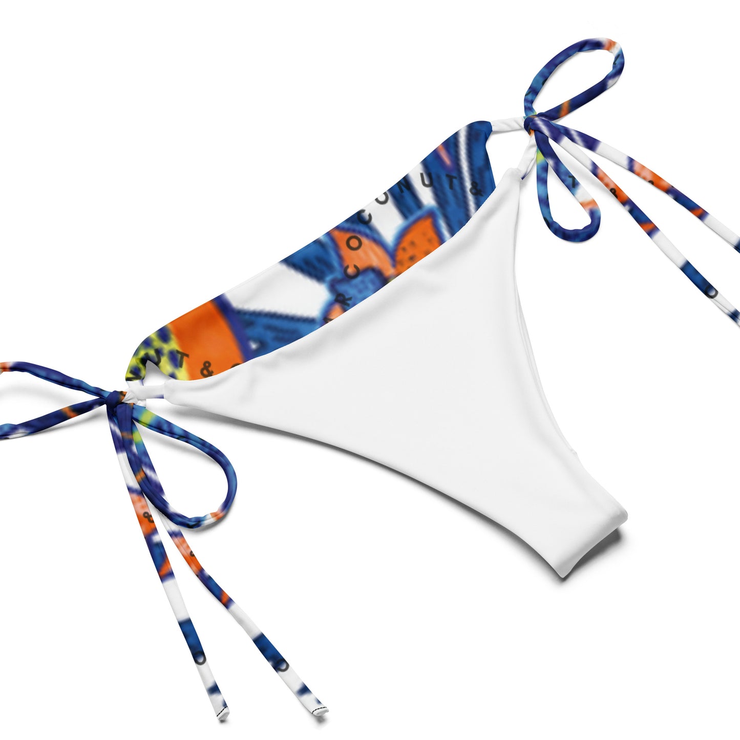Tropical Flower String Bikini