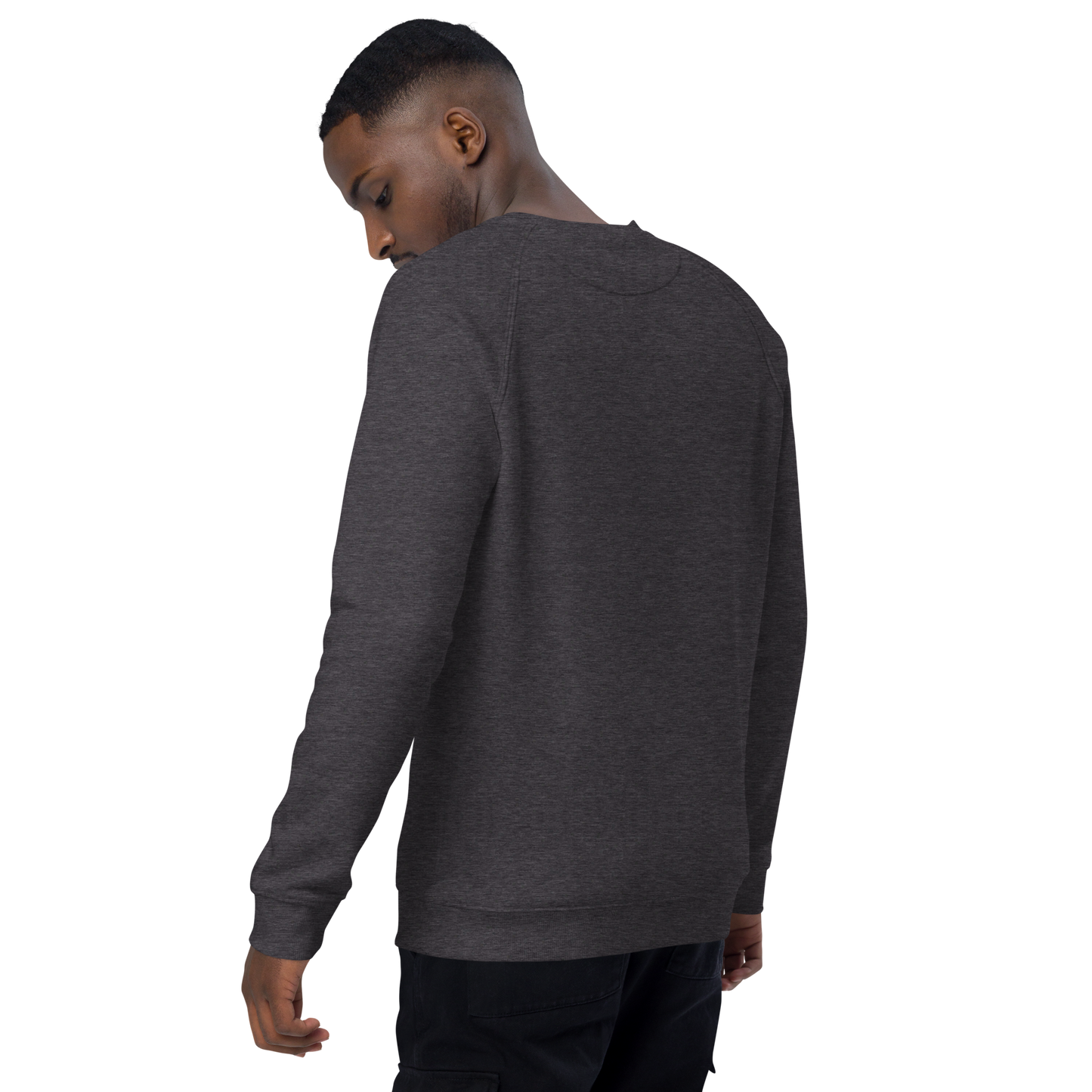 CELEBRATE Grey Organic Raglan Sweatshirt