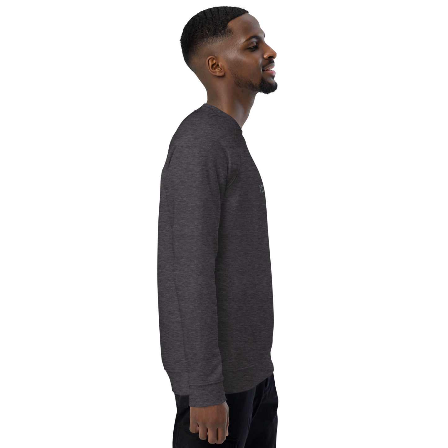 CELEBRATE Grey Organic Raglan Sweatshirt